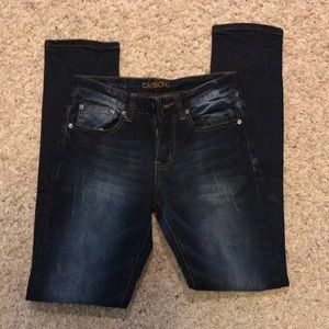 DONATING SOON!!  Carbon jeans.